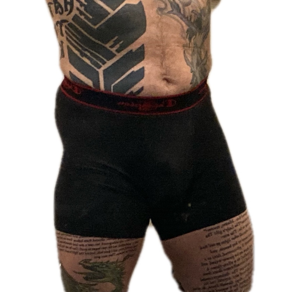 Worn Champion Boxer Briefs - Well Loved, Used